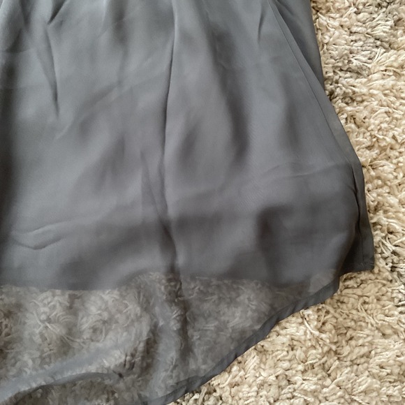 TEVOLIO Grey Halter Neck Pleated Midi Dress - Picture 6 of 11